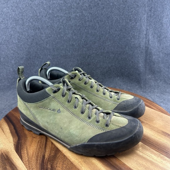 Vasque Rift 7108 Pepper Red Trail Shoes Vibram Idrogrip Soles Mens 10.5 - Picture 2 of 11